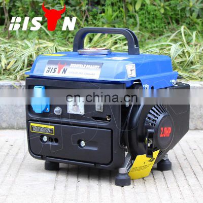 BISON China Bs950 Et950 Tg950 Generator Portable 2Hp 12V Mini 2 Stroke Generator