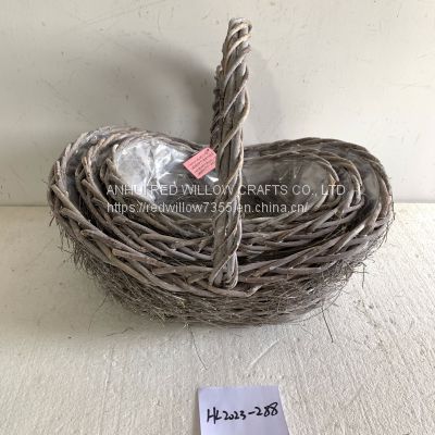 Gardening Supplies Elm Flower Basket Factory Hot Sale