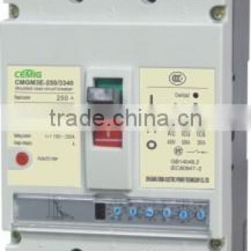 High quality moulded case circuit breaker MCCB 4P 350A