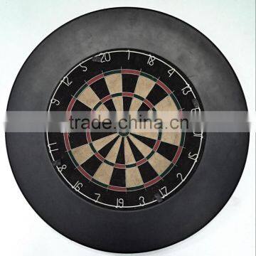 Sisal Bristle Dartboard, Tournament Size Dartboard With Dartboard Surroun