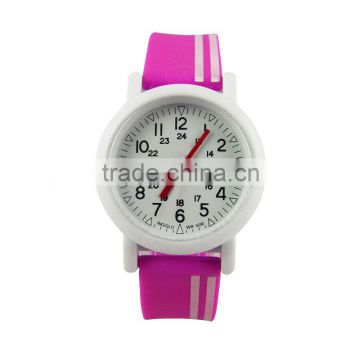 Best selling silicone strap watch current unisex silicone watch in guang zhou