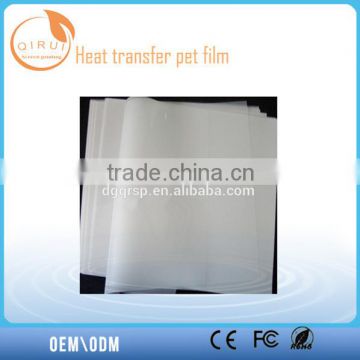 Offest printing film with back silicon coated