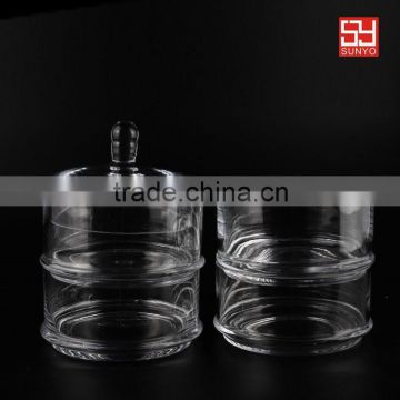 Round Glass Candy Canisters with Ball Lids                        
                                                Quality Choice