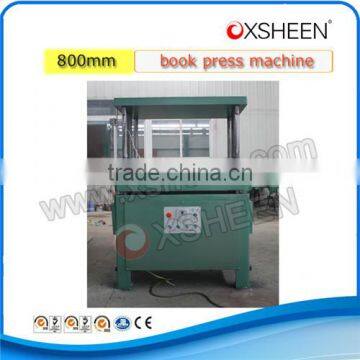 High quality high degree book paper press equipment