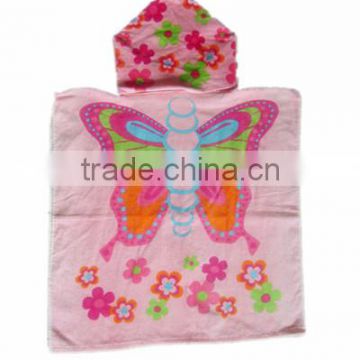 Baby Hooded Towel with cartoon design