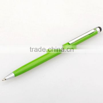 slim stylus metal touch pen , promotional cheap stylus pen