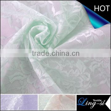 Polyester China Lace Fabric Design For Women Dresses DSN469
