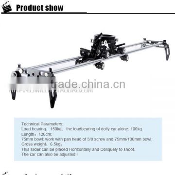 lowest price in China Wieldy steel rods camera video slider dolly made in China