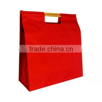 Factory price hot selling wooden handle shopping bag