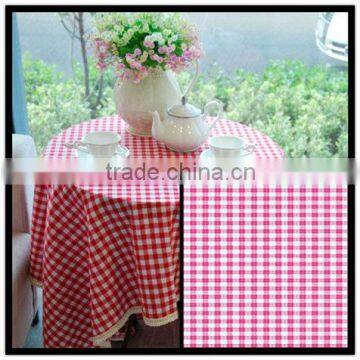 high quality polyester taffeta print table cloth fabric