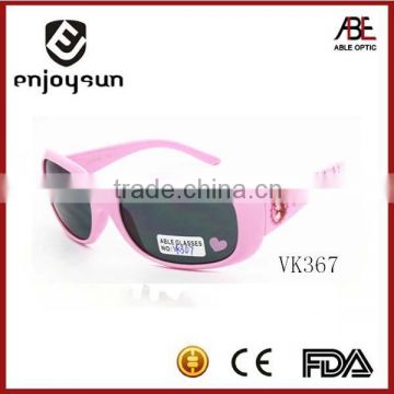 pink color kids plastic sunglasses wholesale Alibaba