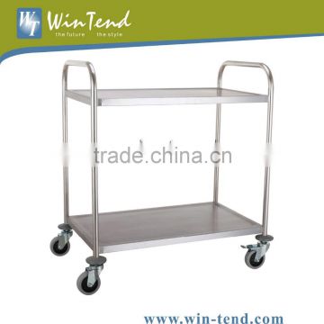 Stainless Steel Hotel Serving Cleaning Trolley Cart