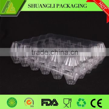 Thermoforming blister disposable plastic clear cheap egg trays