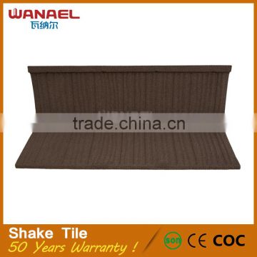 Hot selling products Wanael Shake Roofing Asphalt Shingles Sale