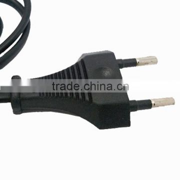 Brazil 2 pin female male power cord connector