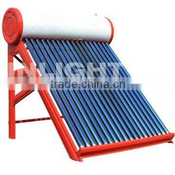 Non-Pressurized Color Steel Compact Evacuated Tube Solar Geyser