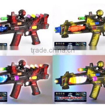 20 inch infrared light flashing gun toy with sound battery operate DD0601456
