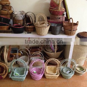 wholesale rattan gift basket
