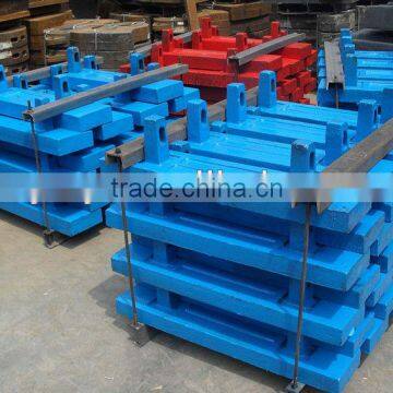 High chromium cast iron scrap shredder parts breaker bar manufacturer supplier