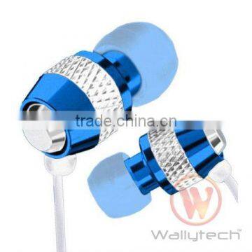 Wallytech WEA-081 colorful Metallic Stereo in-ear Earphone for Music