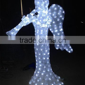 Christmas angel decorations with high quality outdoor lighted cheap christmas decoration for sale