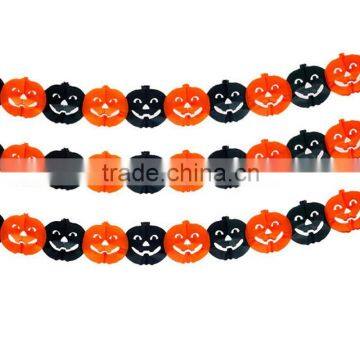 Spooky Scary Paper Hanging Garlands Halloween Decoration -pumpkin design