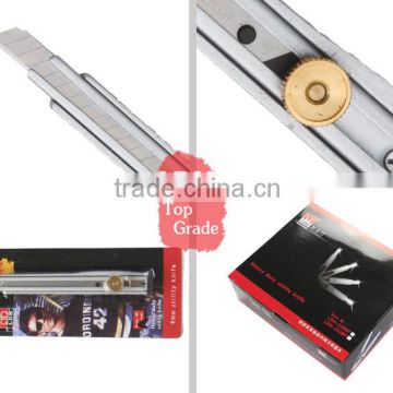 { LDH-B230 } 12.5MM# Professional stainless auto-retractable utility knife