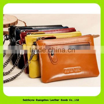 16123 High quality handmade real Leather coin purse