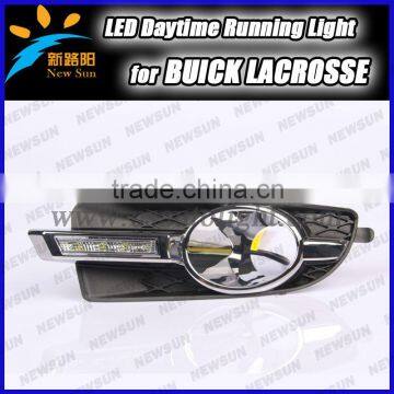 For LaCrosse daytime running lights led External lamp with decoration lamp 100% waterproof led drl light for Buick