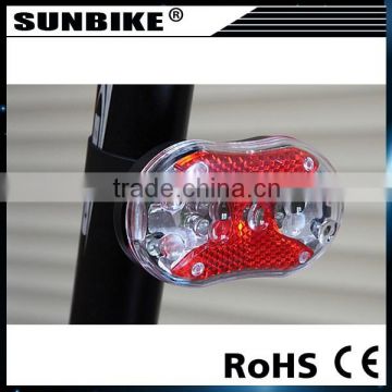 2015 hot sale china cheap led rear bicycle parts
