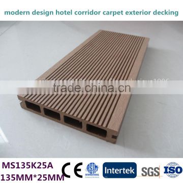 modern design hotel corridor carpet exterior decking