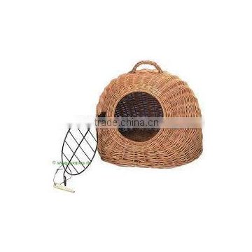 Hot sale wicker pet basket wicker animal basket wicker fishing basket