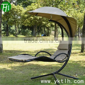 outdoor garden furniture moon swing iron chair