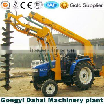 New type tractor mounded bored pile drill/crane Bulldozer boring 3 in 1 machine