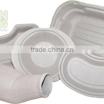 Customized color pulp female bedpan