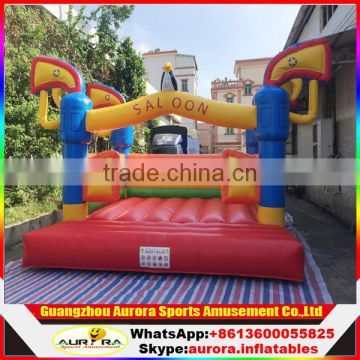 2017 Factory price inflatable bouncer castle for kids paly games