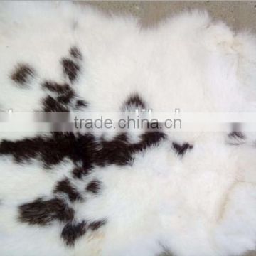 Wholesale Price 100% Real Dye Fur Plate/Raw Rabbit Fur Skin