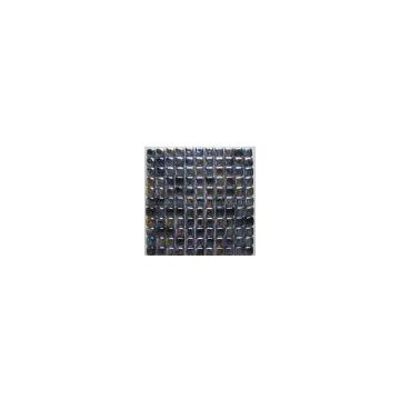 Gray Glass Mosaic Tile for Bathroom Kitchen Swimming Pool