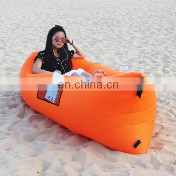 Inflatable hangout chair air sofa bag,outdoor camping sleeping lazy sofa,high quality lazy lounger bed