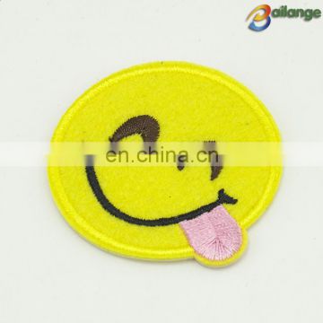 Children's wear decorative cheap patches, custom logo different design embroidery patches