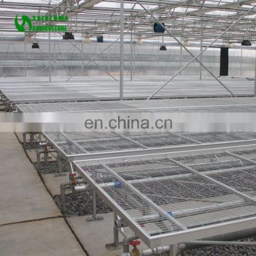 Hot Galvanized Flower Stands Workbench With Iron Greenhouse Material