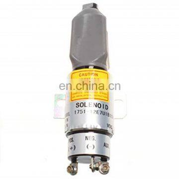 1700-2507 1751-12E7U1B1S1 12V Diesel Shut Down Solenoid 17002507 175112E7U1B1S1