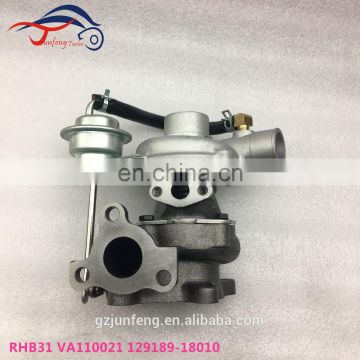 RHB31 Turbo VB110021 11903218010 turbocharger used for Yanmar Marine 3TN84TEKR Engine