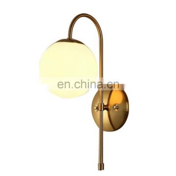 High Quality Decoration Indoor Modern Fancy Glass Ball Wall Lamp