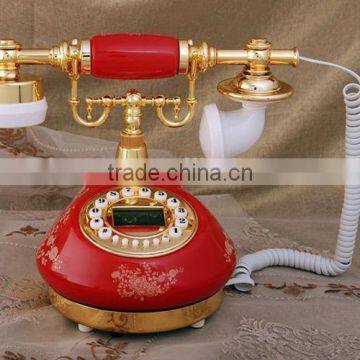 Cheap corded antique decorative corded telephone
