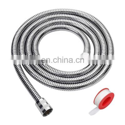 red plated stainless steel flexible shower hose with ACS CE watermark certificate