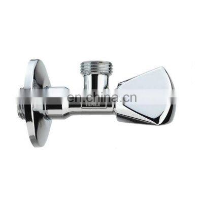 Bathroom Accessories 1/2 inch Angle Valve for Water Tap Toilet Silver Angle Valve
