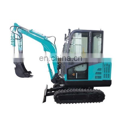 Multiple model mini hydraulic excavator with closed cabin small digger excavator for korea