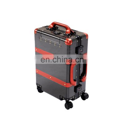2021 Luxury Dry Carbon Fiber Suitcase Luggage Trolley Bags for Travel 20'' with 4 Wheels Medium-sized 24''