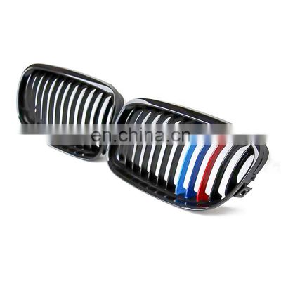 For BMW 3 series E90 front grill factory price single slat M color style bumper grill for BMW 3 series 2008-2011